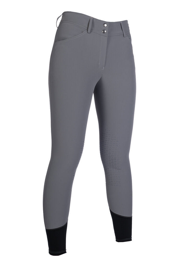 HKM Tampa- Silicone Knee Patch Riding Breeches Breeches.com