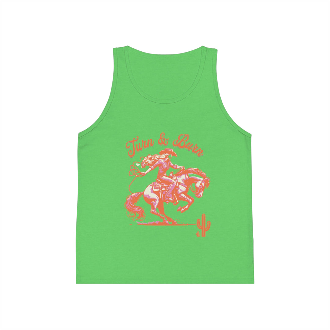 Girls Turn & Burn Tank Top