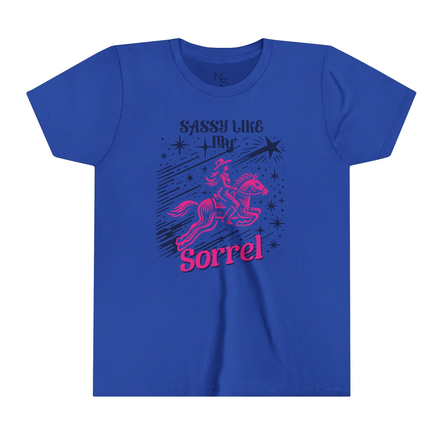 Sassy Like My Sorrel Youth Short Sleeve Tee