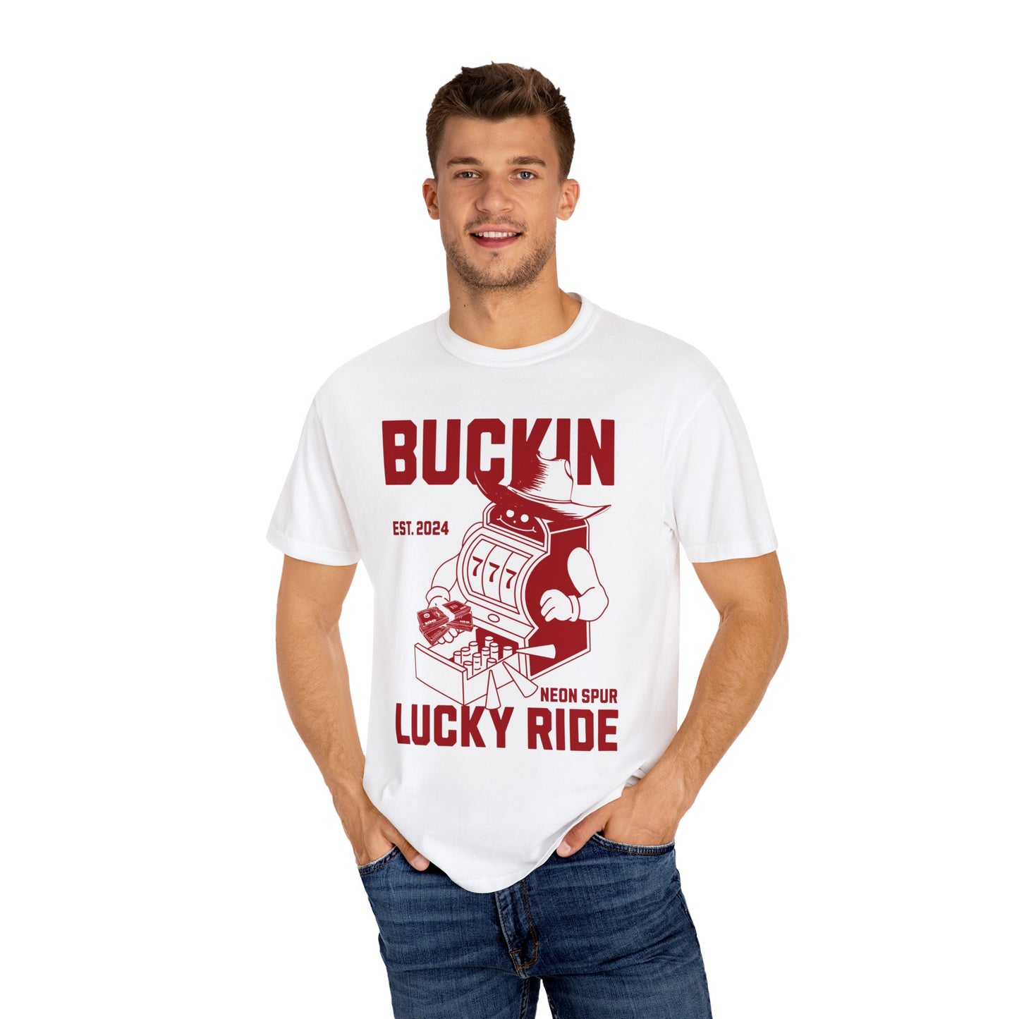 Buckin Lucky Ride T-shirt