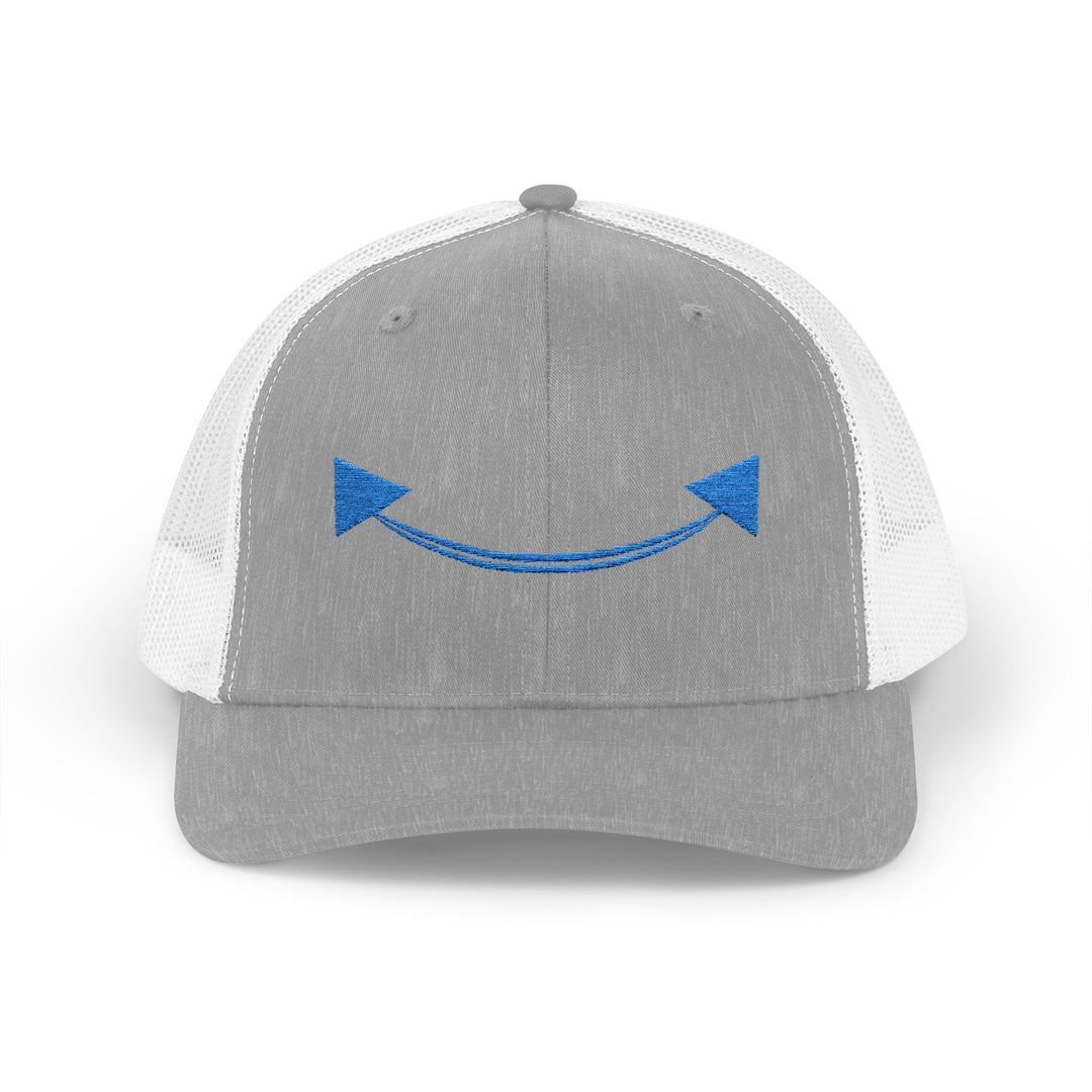 Smile Pocket Embroidered Trucker Hat