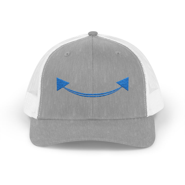 Smile Pocket Embroidered Trucker Hat
