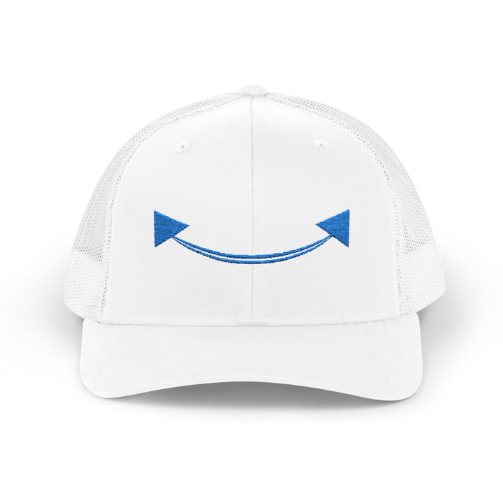 Smile Pocket Embroidered Trucker Hat