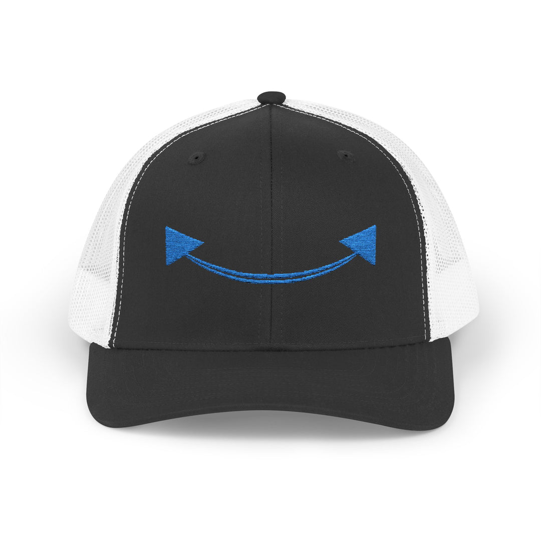 Smile Pocket Embroidered Trucker Hat