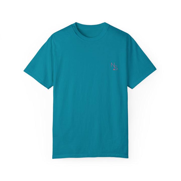 Neon Spur Logo Garment-Dyed T-shirt