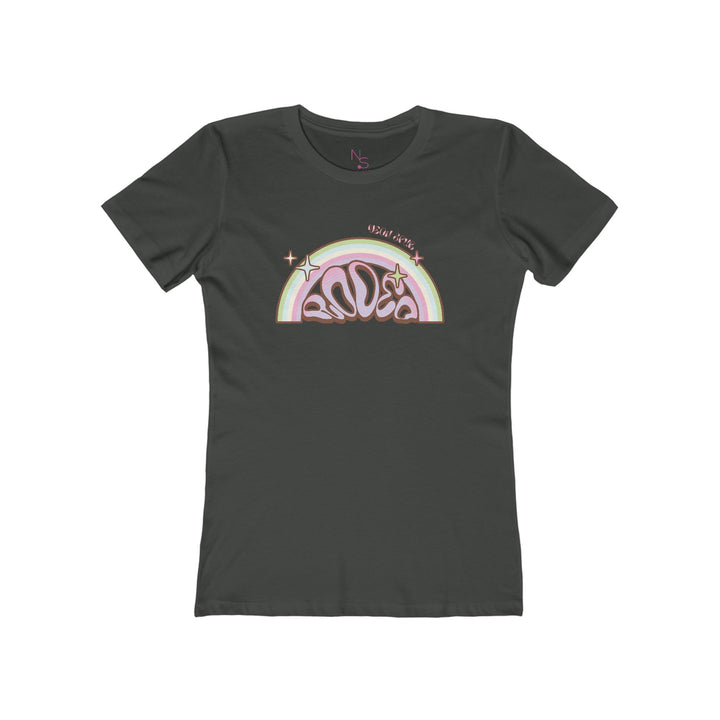 Groovy Rainbow Rodeo Women's Boyfriend Tee