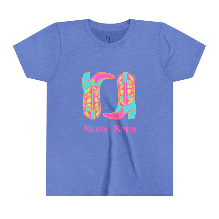Neon Boots Girls Short Sleeve Tee