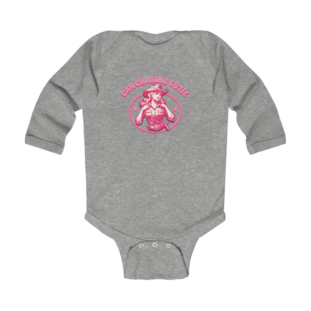 Can Chasing Cutie Infant Long Sleeve Bodysuit