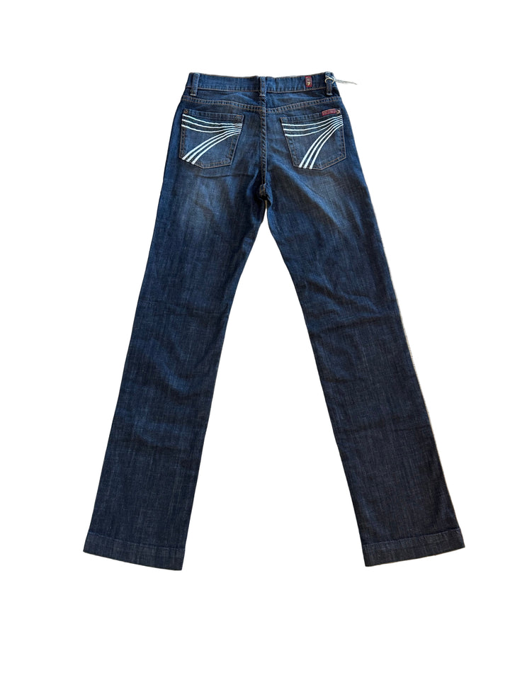 7 For All Mankind Dojo Jeans -Blackwash