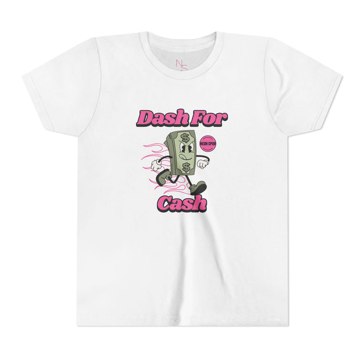 Dash For Cash Girls Short Sleeve Tshirt