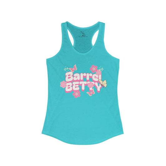 Barrel Betty Floral Racerback Tank Top