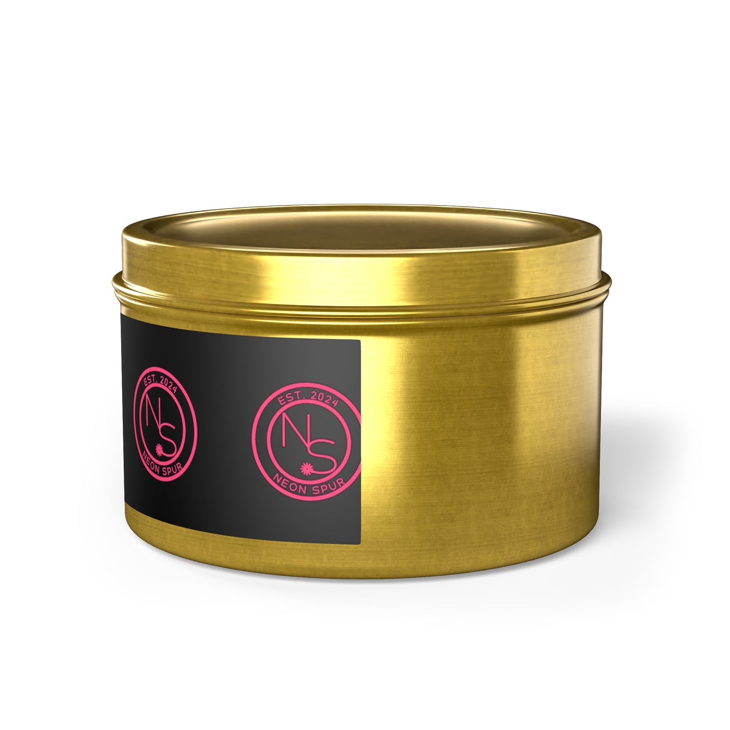 Neon Spur Aromatherapy Tin Candles