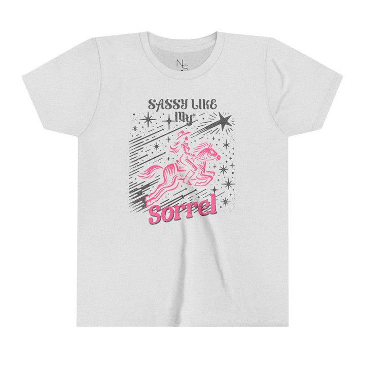 Sassy Like My Sorrel Youth Short Sleeve Tee