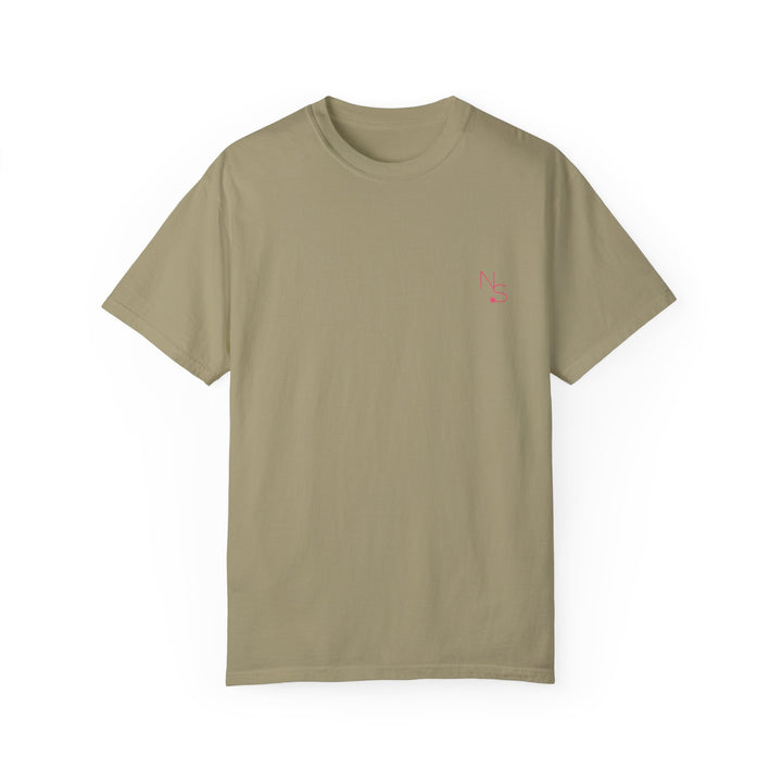 Neon Spur Logo Garment-Dyed T-shirt