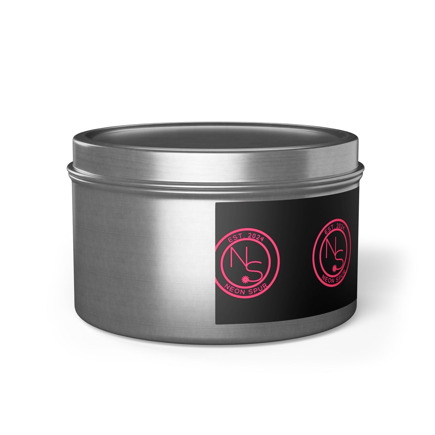 Neon Spur Aromatherapy Tin Candles