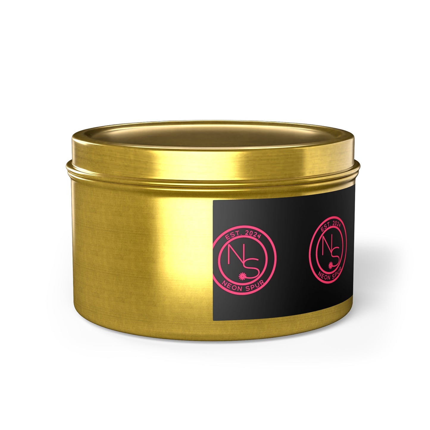 Neon Spur Aromatherapy Tin Candles