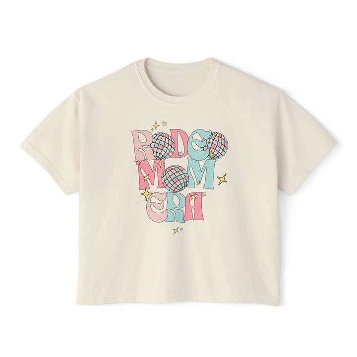 Rodeo Mom Era Women's Boxy Tee Neon Spur