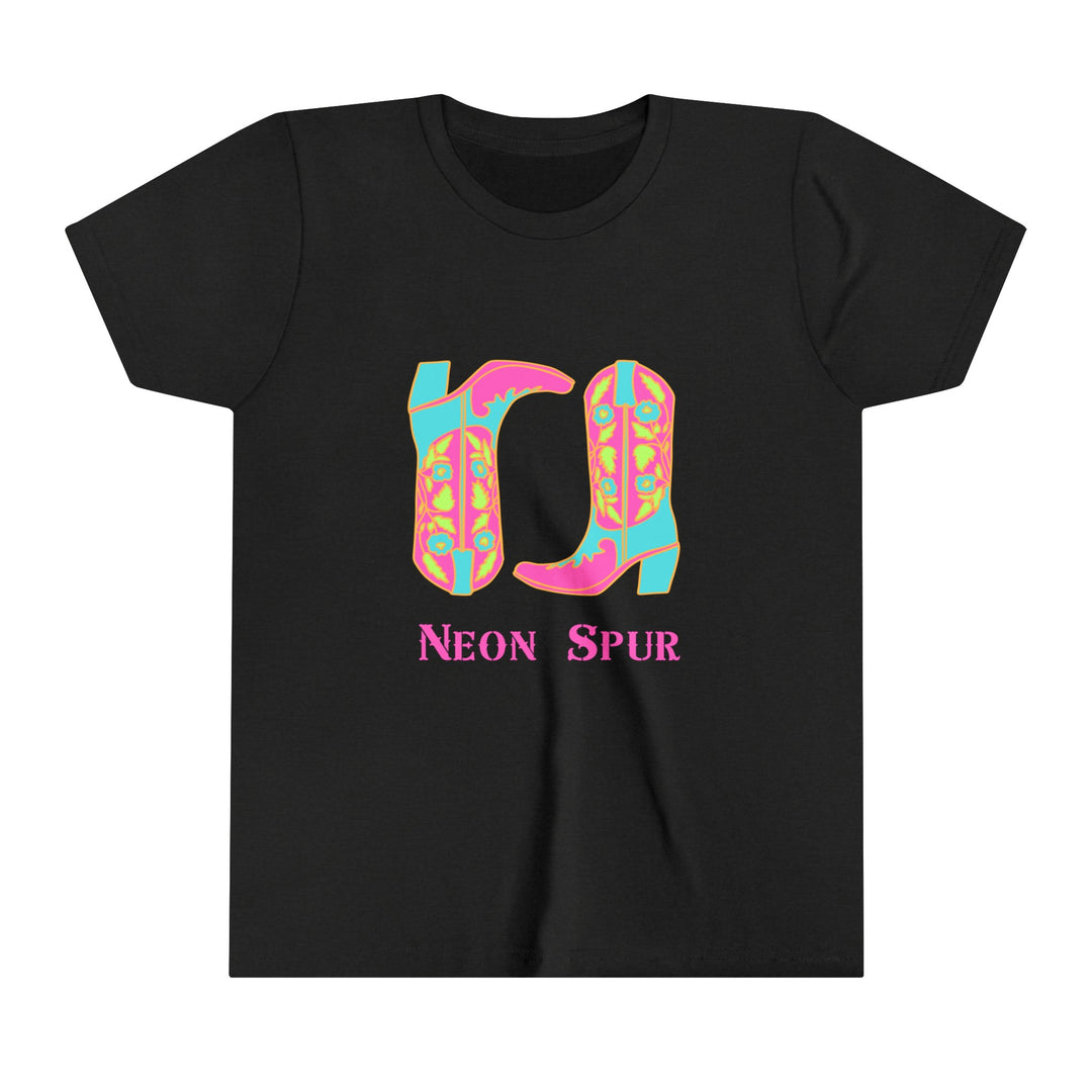 Neon Boots Girls Short Sleeve Tee
