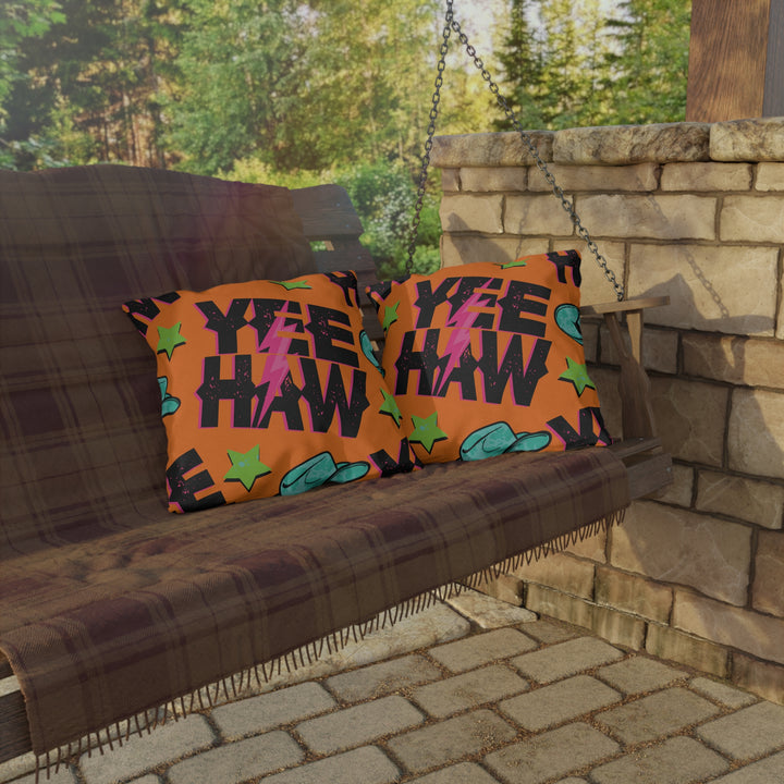 Yee Haw Outdoor Pillow