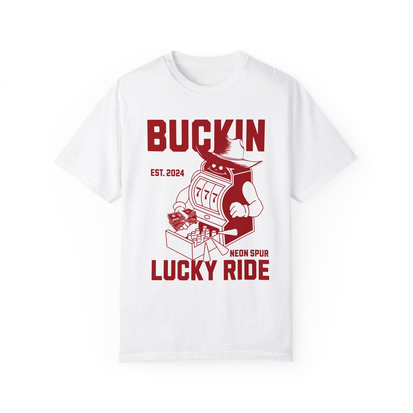 Buckin Lucky Ride T-shirt