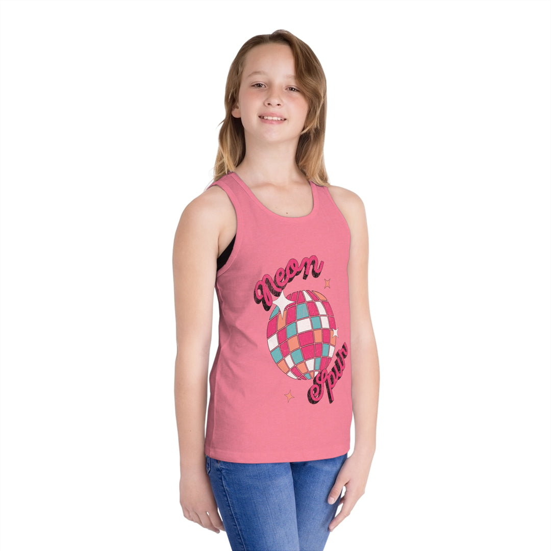 Disco Neon Spur Girls Tank Top