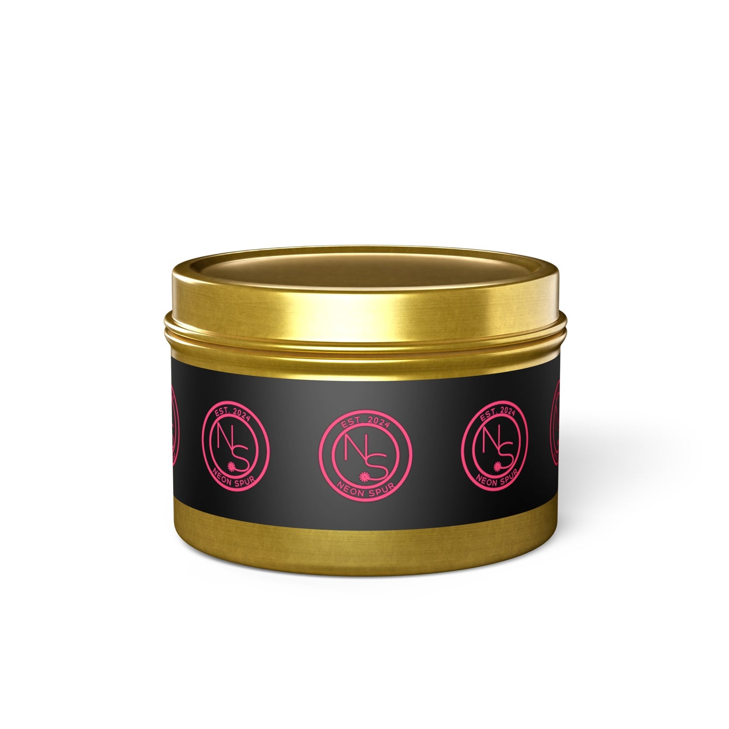 Neon Spur Aromatherapy Tin Candles