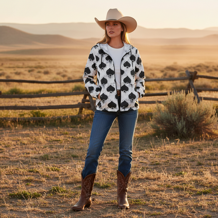 Smokin Spades Windbreaker Jacket