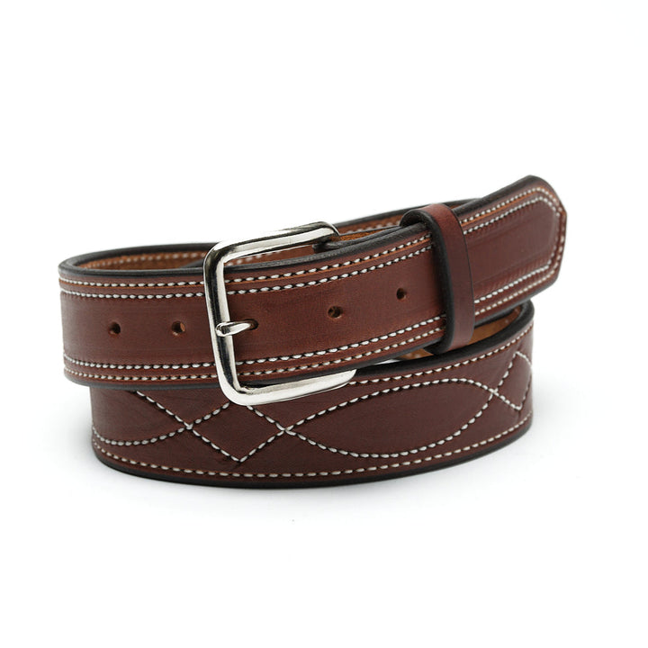 Chocolate Gunfighter Leather Belt