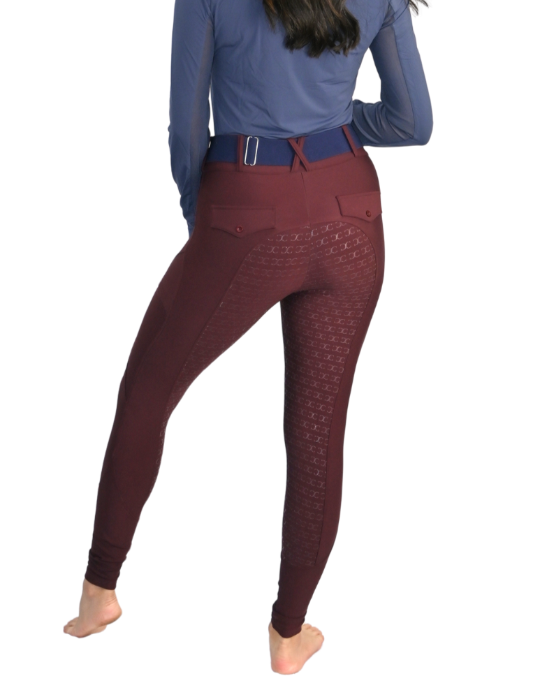 Correct Connect Burgundy Just Right Summer Breeches