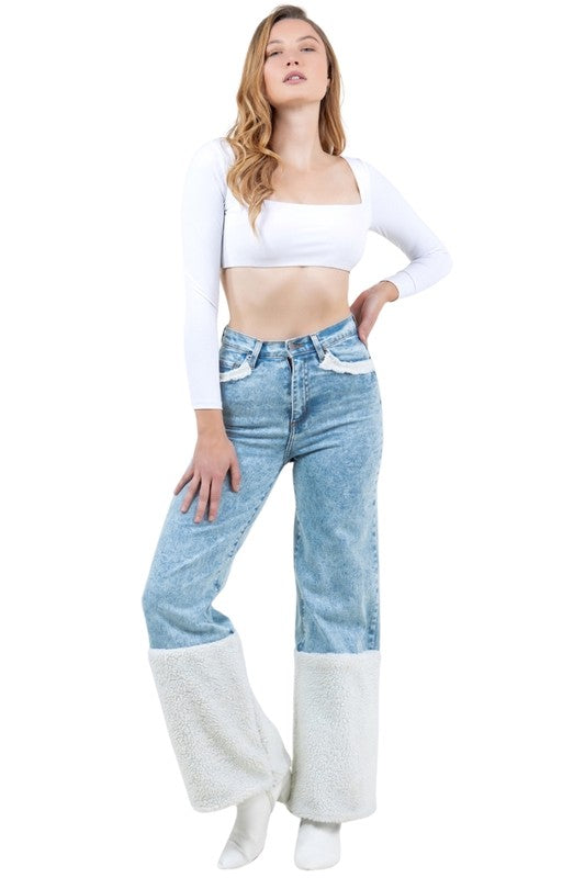 Vail Wide Leg Jean -32.5” Inseam