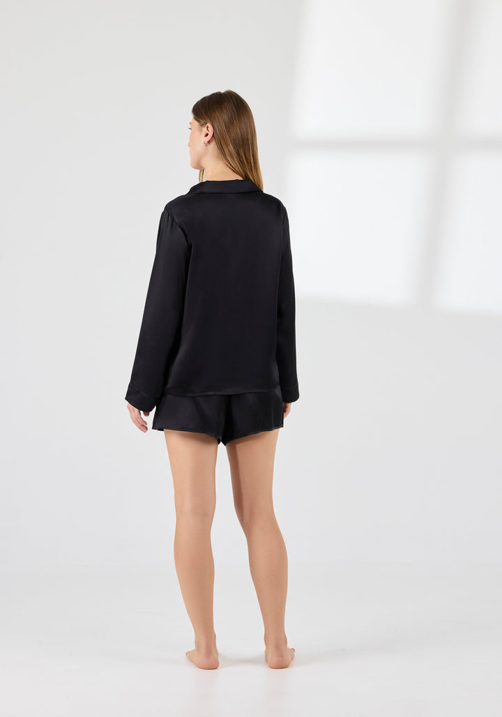 Chloe Silk Pajama Short Set