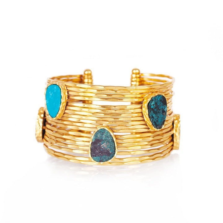Wire Stackable Cuff - Turquoise Christina Greene
