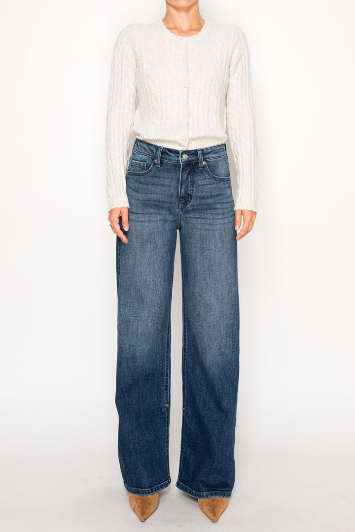 Tummy Control High Rise A-wide Jeans Artemis Vintage