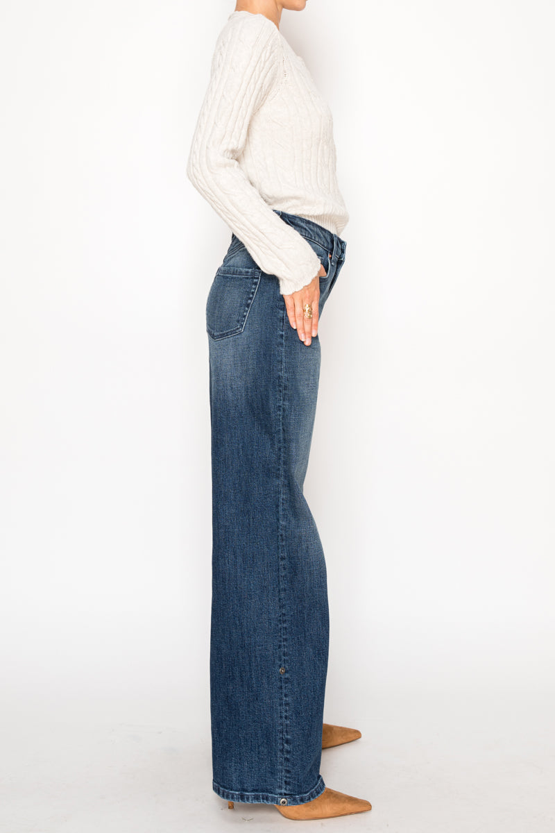Tummy Control High Rise A-wide Jeans Artemis Vintage