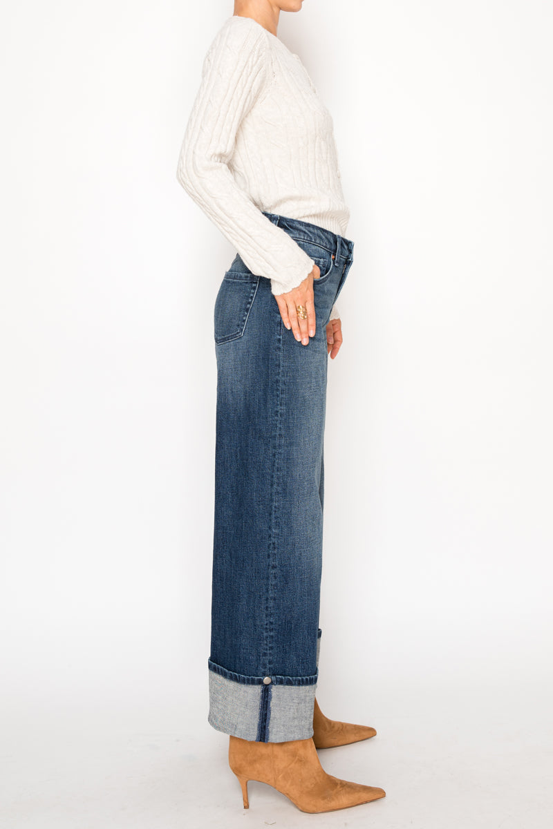 Tummy Control High Rise A-wide Jeans Artemis Vintage