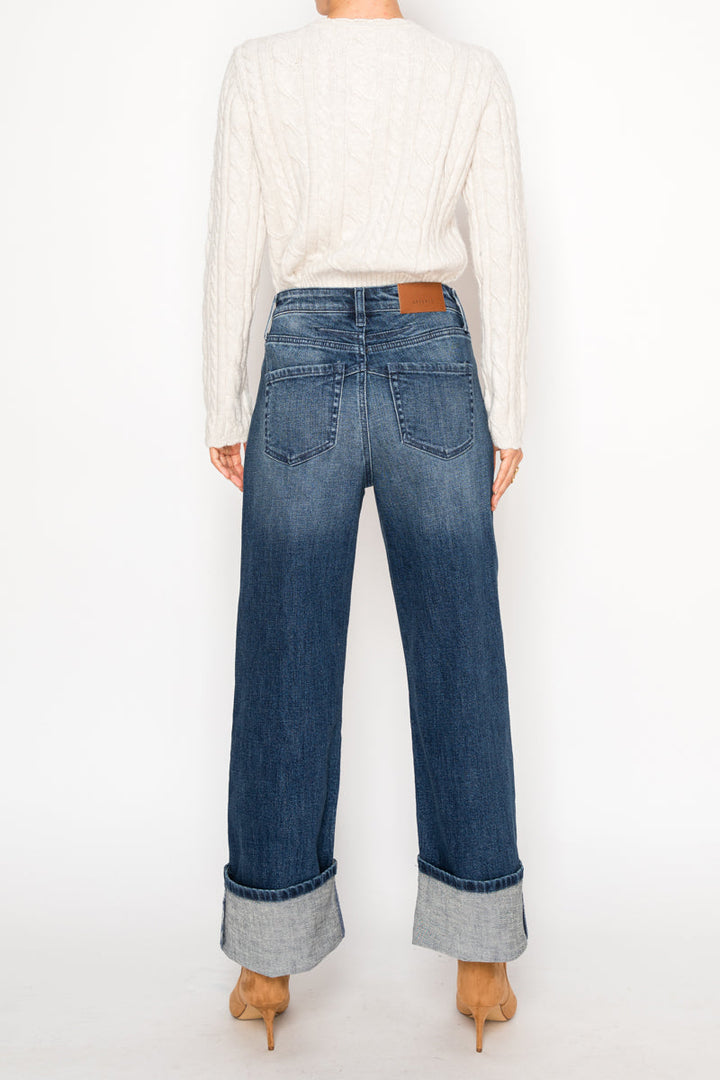 Tummy Control High Rise A-wide Jeans Artemis Vintage