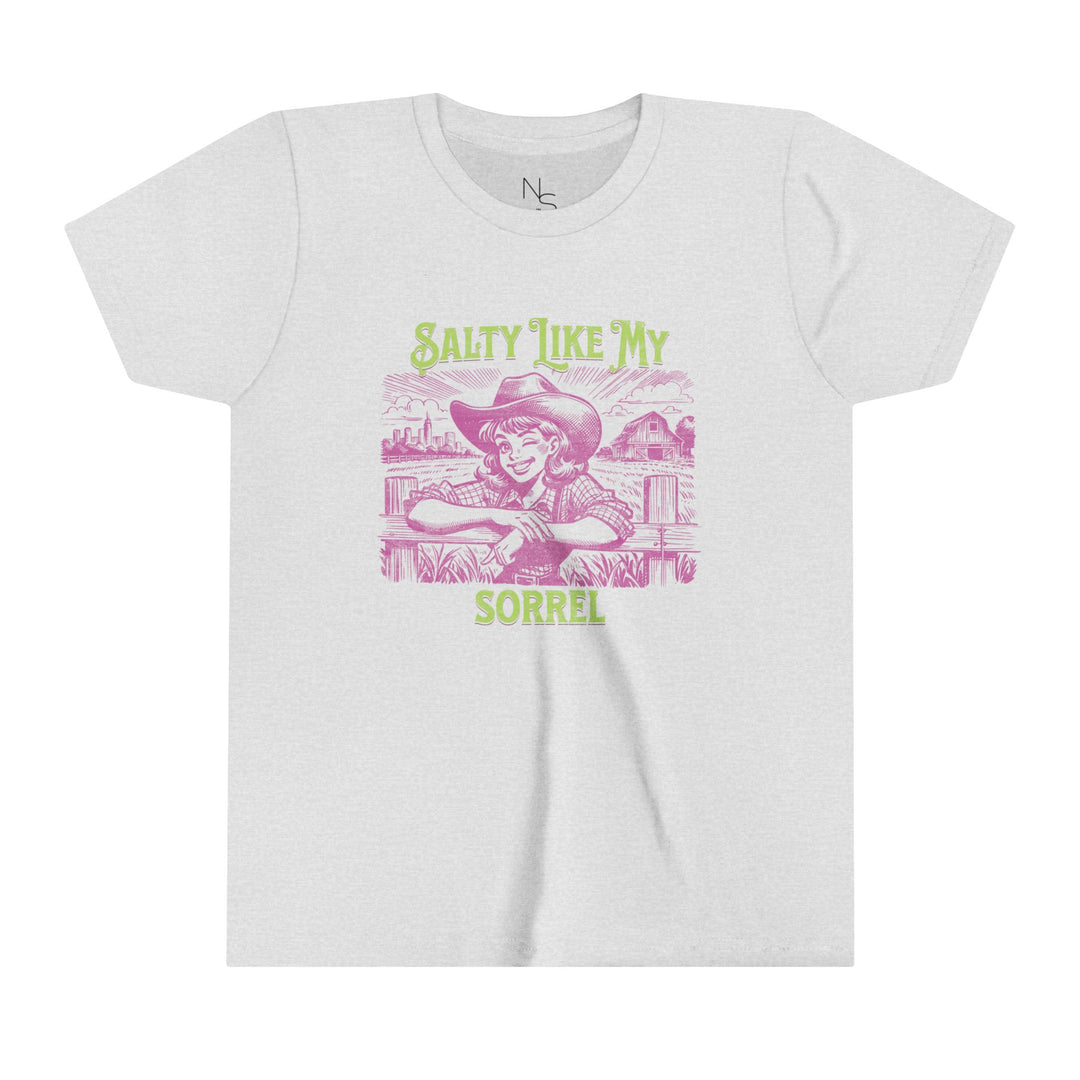 Salty Like My Sorrel Girls Short Sleeve Tee