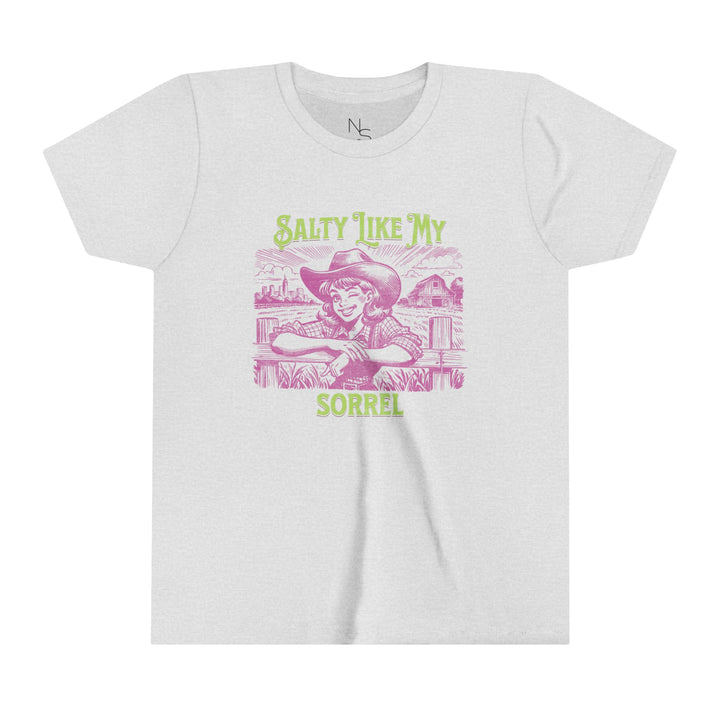 Salty Like My Sorrel Girls Short Sleeve Tee