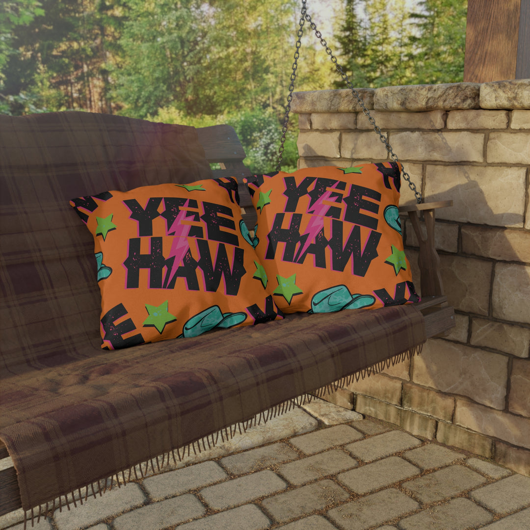 Yee Haw Outdoor Pillow