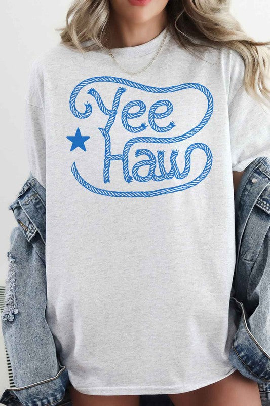 Yee Haw Oversized Graphic Tee