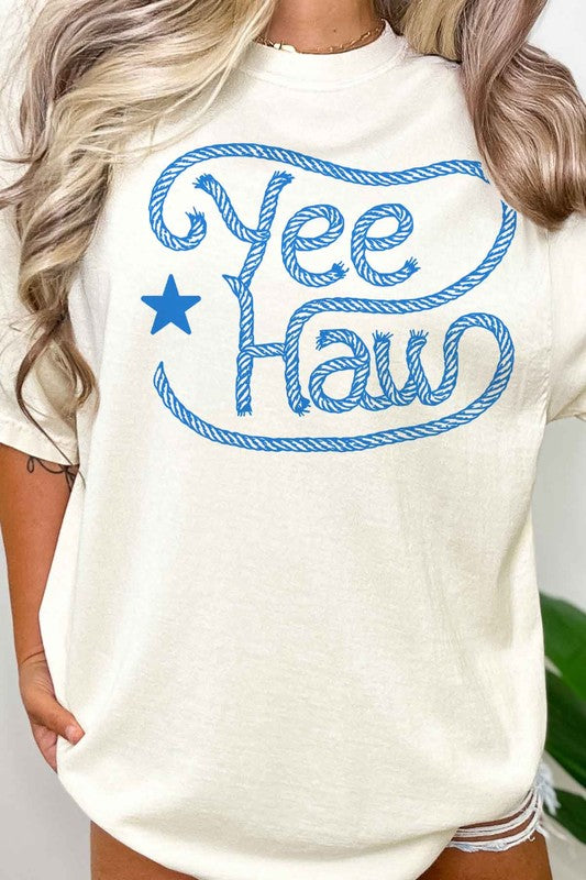 Yee Haw Oversized Graphic Tee