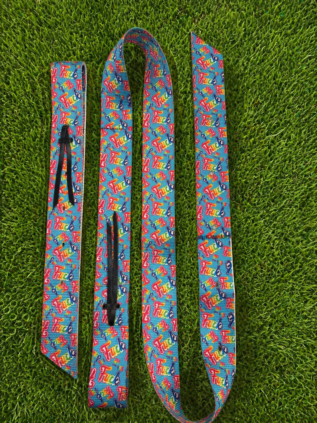 Fook Latigo & Off Billet Set Neon Spur