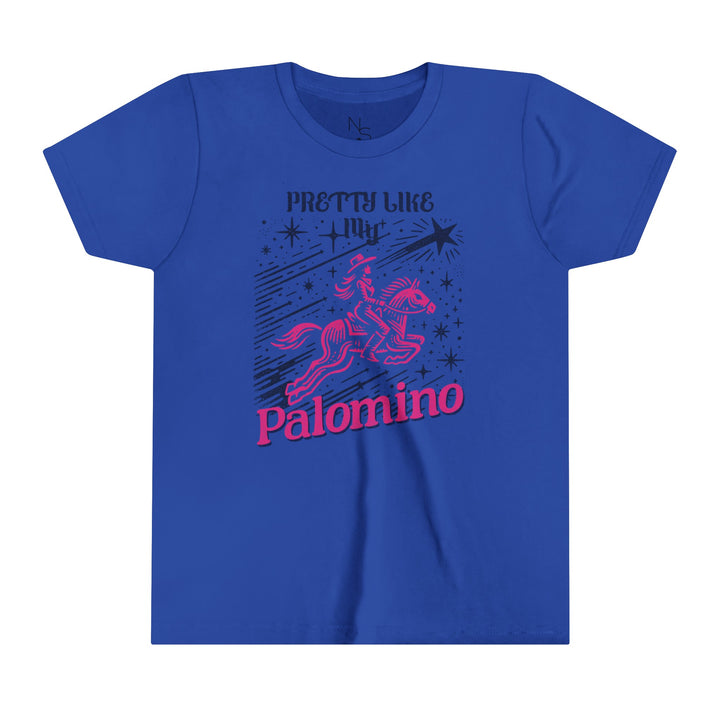 Pretty Like My Palomino Girls Short Sleeve Tee
