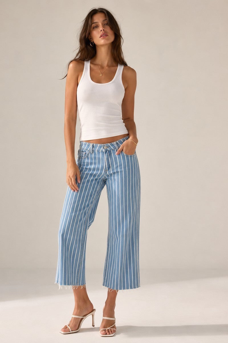 Blue Harbor Crop Jean GJG DENIM