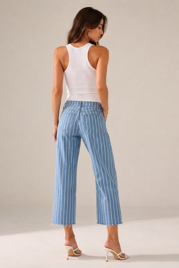 Blue Harbor Crop Jean GJG DENIM
