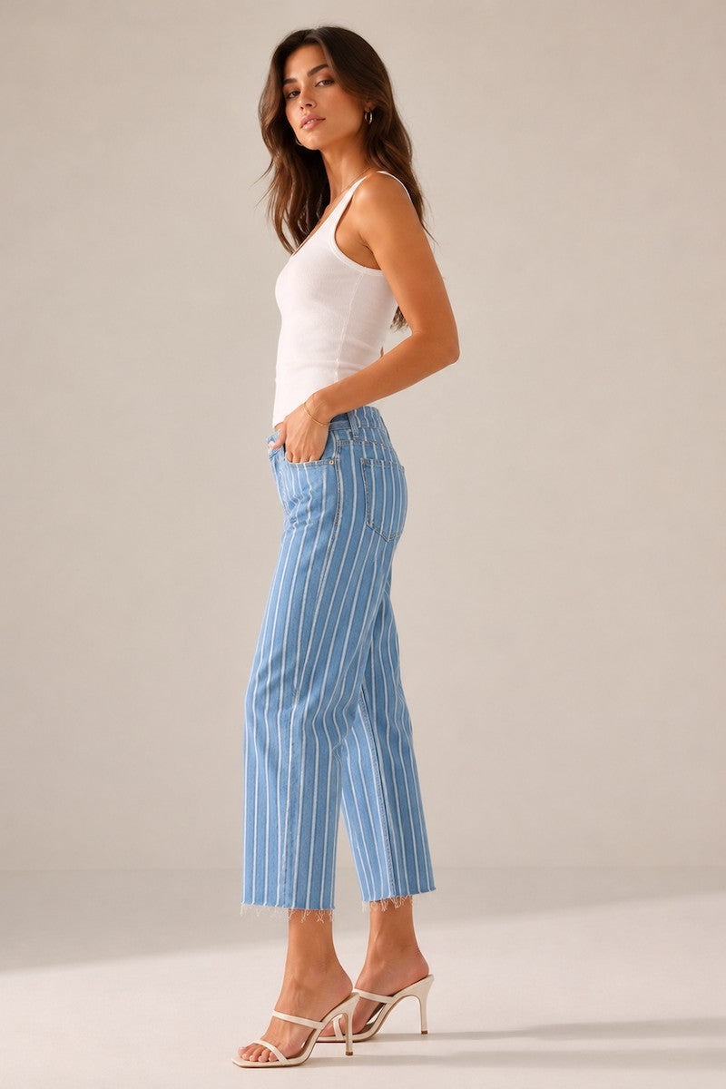 Blue Harbor Crop Jean GJG DENIM