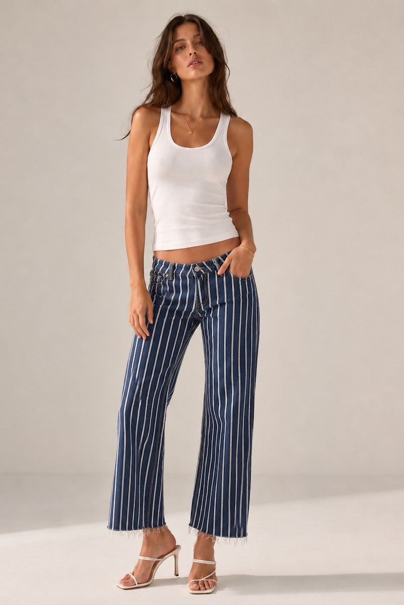 Blue Harbor Crop Jean GJG DENIM