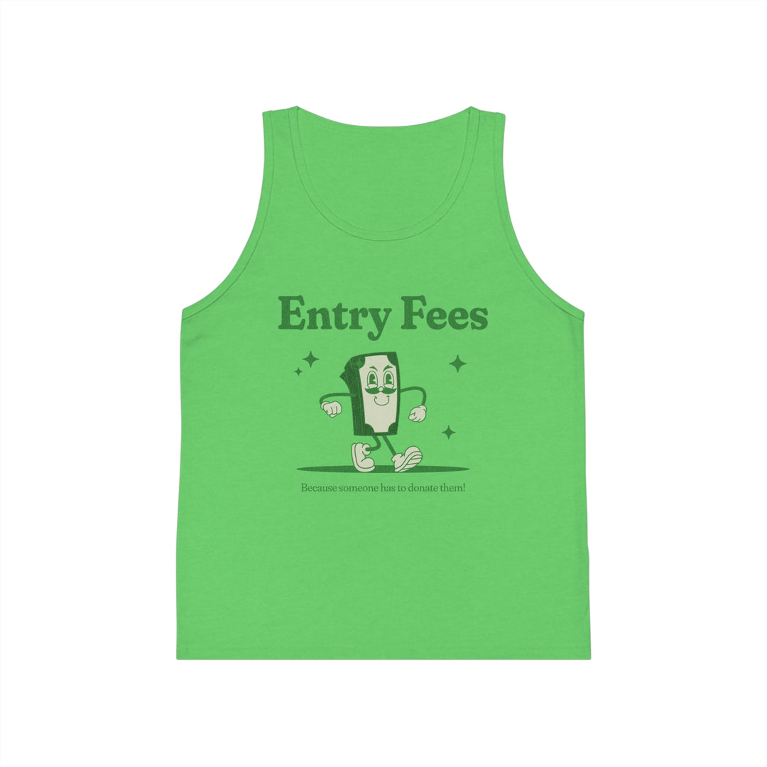 Entry Fees Girls Jersey Tank Top