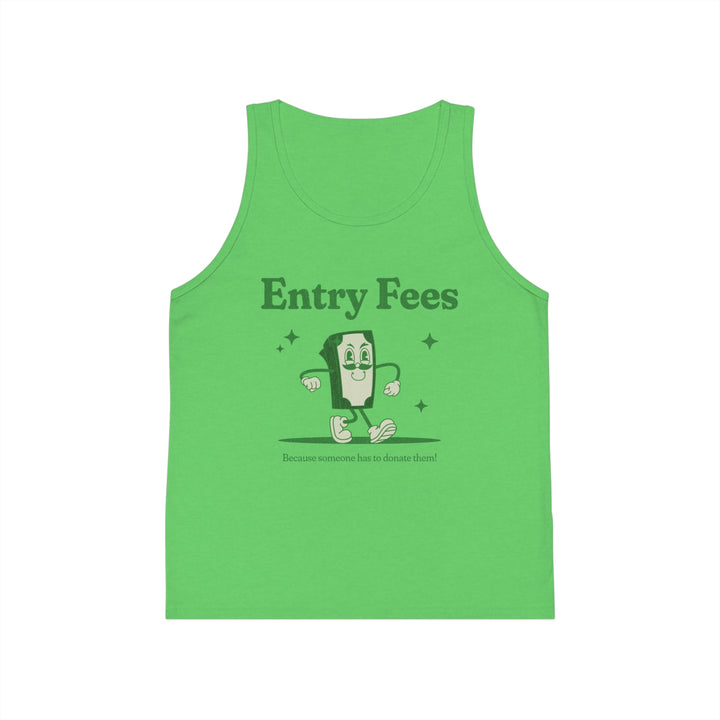 Entry Fees Girls Jersey Tank Top