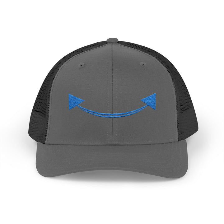 Smile Pocket Embroidered Trucker Hat